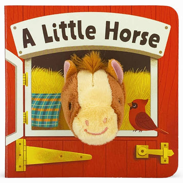 A Little Horse Finger Puppet Board Book - Broken