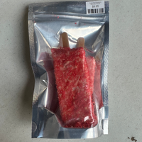 Freeze Dried Strawberry Shortcake Popsicle