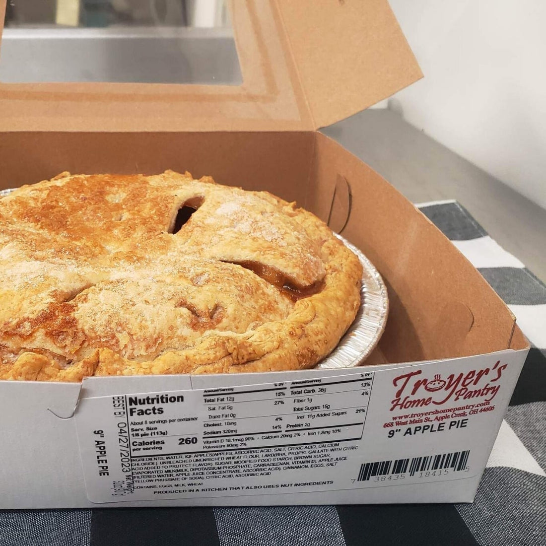 Clearance 9" Apple Pie