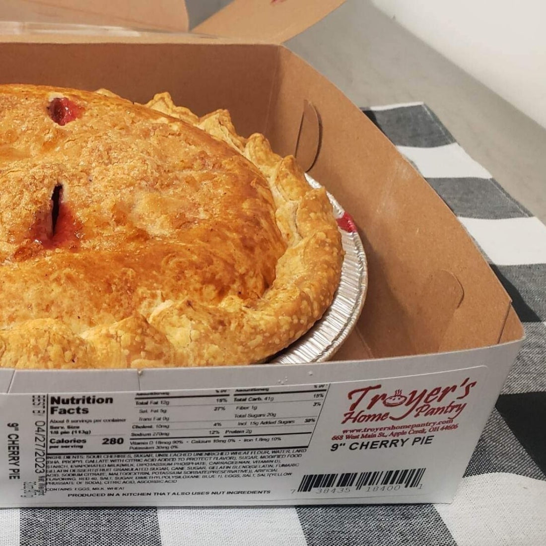 Clearance 9" Cherry Pie